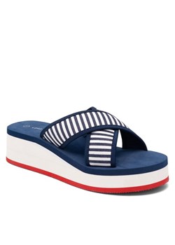 Clara Barson Klapki KRISTY WSS20782-01 Granatowy ze sklepu MODIVO w kategorii Klapki damskie - zdjęcie 188512588