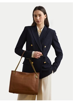 LAUREN RALPH LAUREN Torebka 431969352001 Brązowy ze sklepu MODIVO w kategorii Torby Shopper bag - zdjęcie 188512607