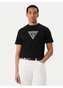 Guess T-Shirt M6RI23 K8FQ4 Czarny Regular Fit ze sklepu MODIVO w kategorii T-shirty męskie - zdjęcie 188512639