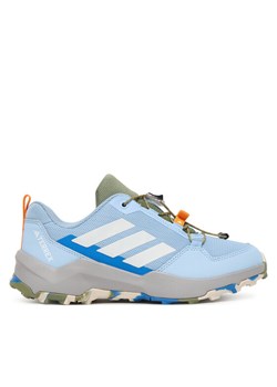 adidas Trekkingi Terrex Ax4S Speed Lacing JR9059 Błękitny ze sklepu MODIVO w kategorii Buty trekkingowe dziecięce - zdjęcie 188512699