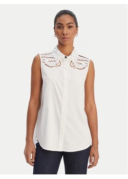 Fracomina Koszula FR26ST6012W833E5 Écru Regular Fit ze sklepu MODIVO w kategorii Koszule damskie - zdjęcie 188512718