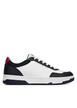 Tommy Hilfiger Sneakersy Basket Core Lite Lth Block FM0FM05713 Biały ze sklepu MODIVO w kategorii Buty sportowe męskie - zdjęcie 188512728