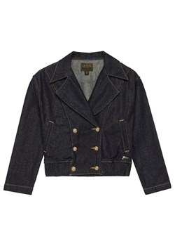 Guess Kurtka jeansowa J6RL07 D5D90 Granatowy Regular Fit ze sklepu MODIVO w kategorii Kurtki dziewczęce - zdjęcie 188512766