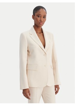 Weekend Max Mara Marynarka Uva 2615041061 Écru Slim Fit ze sklepu MODIVO w kategorii Marynarki damskie - zdjęcie 188512788