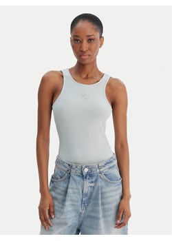 Guess Top W6RP39 KD092 Zielony Regular Fit ze sklepu MODIVO w kategorii Bluzki damskie - zdjęcie 188513066