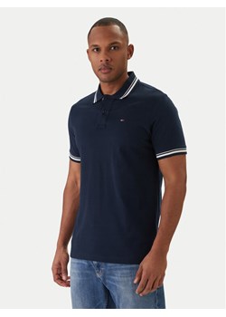 Tommy Jeans Polo DM0DM22700 Granatowy Regular Fit ze sklepu MODIVO w kategorii T-shirty męskie - zdjęcie 188513116