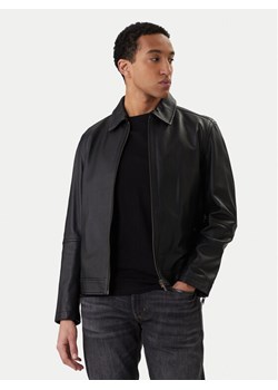 BOSS Kurtka skórzana Jogear 50552141 Czarny Regular Fit ze sklepu MODIVO w kategorii Kurtki męskie - zdjęcie 188513229