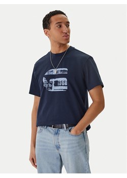 G-Star Raw T-Shirt G Icon Graphic D28823-E385 Granatowy Regular Fit ze sklepu MODIVO w kategorii T-shirty męskie - zdjęcie 188513297