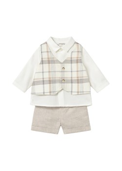 Mayoral Komplet dziecięcy 1269 Beżowy Regular Fit ze sklepu MODIVO w kategorii Komplety niemowlęce - zdjęcie 188513306