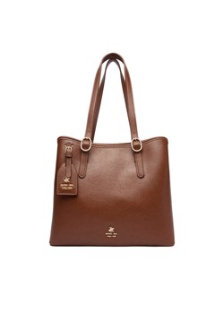 Beverly Hills Polo Club Torebka EO-BHPC-C-010-09 Brązowy ze sklepu MODIVO w kategorii Torby Shopper bag - zdjęcie 188513326