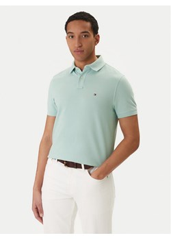 Tommy Hilfiger Polo 1985 MW0MW17770 Zielony Regular Fit ze sklepu MODIVO w kategorii T-shirty męskie - zdjęcie 188513409