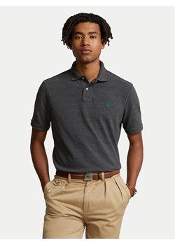 Polo Ralph Lauren Polo 710782592002 Szary Slim Fit ze sklepu MODIVO w kategorii T-shirty męskie - zdjęcie 188513416