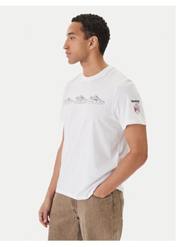Reebok T-Shirt Harley RK25569CCM Biały Regular Fit ze sklepu MODIVO w kategorii T-shirty męskie - zdjęcie 188513438