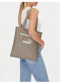 Puma Torebka BASE EA TOTE 9172403 Beżowy ze sklepu MODIVO w kategorii Torebki damskie - zdjęcie 188513485