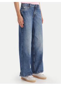 Guess Jeans Jeansy W5YA0Y D6333 Niebieski Wide Leg ze sklepu MODIVO w kategorii Jeansy damskie - zdjęcie 188513536