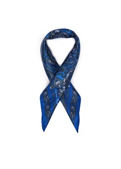 LAUREN RALPH LAUREN Chusta jedwabna Paisley Sandwashed 454P09786001 Niebieski ze sklepu MODIVO w kategorii Szaliki i chusty damskie - zdjęcie 188513569