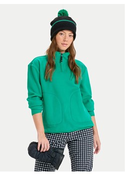 Roxy Polar Moonrising ERJFT04972 Zielony Regular Fit ze sklepu MODIVO w kategorii Bluzy damskie - zdjęcie 188513587