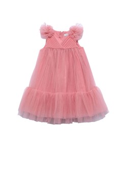 Abel & Lula Sukienka elegancka 5039 Różowy Regular Fit ze sklepu MODIVO w kategorii Sukienki dziewczęce - zdjęcie 188513595
