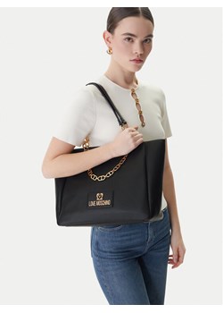 LOVE MOSCHINO Torebka JC4164PP1OL1200A Czarny ze sklepu MODIVO w kategorii Torby Shopper bag - zdjęcie 188513676