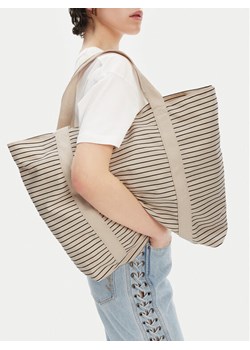 DeeZee Torebka BAG-2 Beżowy ze sklepu MODIVO w kategorii Torby Shopper bag - zdjęcie 188513757