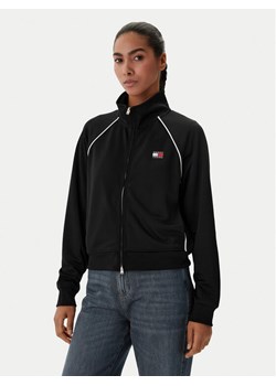Tommy Jeans Bluza Badge DW0DW21930 Czarny Regular Fit ze sklepu MODIVO w kategorii Bluzy damskie - zdjęcie 188513805