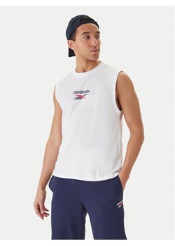 Reebok Tank top Bradshaw RK25560CCM Biały Regular Fit ze sklepu MODIVO w kategorii T-shirty męskie - zdjęcie 188513815