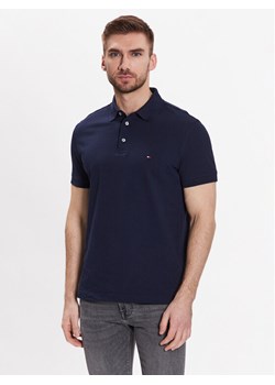 Tommy Hilfiger Polo 1985 MW0MW17771 Granatowy Slim Fit ze sklepu MODIVO w kategorii T-shirty męskie - zdjęcie 188513858