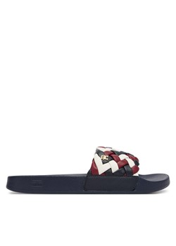 Tommy Hilfiger Klapki Th Cornrow Pool Slide FW0FW09039 Kolorowy ze sklepu MODIVO w kategorii Klapki damskie - zdjęcie 188513968