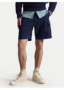 Polo Ralph Lauren Szorty materiałowe 710964027005 Granatowy Relaxed Fit ze sklepu MODIVO w kategorii Spodenki męskie - zdjęcie 188513978