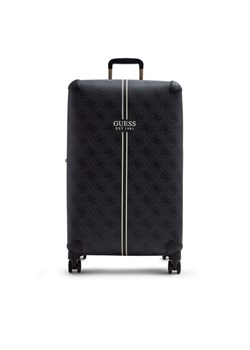 Guess Walizka średnia Kallisto TWB760 49880 Czarny ze sklepu MODIVO w kategorii Walizki - zdjęcie 188514065