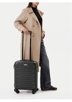 Gino Rossi Walizka kabinowa GIN-S-001-05-BLACK Czarny ze sklepu MODIVO w kategorii Walizki - zdjęcie 188514075