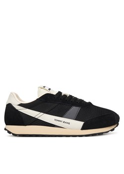 Tommy Jeans Sneakersy Tjw Retro Runner Archive EN0EN03013 Czarny ze sklepu MODIVO w kategorii Buty sportowe damskie - zdjęcie 188514108