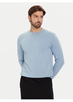 BOSS Bluza Westart 50509323 Błękitny Relaxed Fit ze sklepu MODIVO w kategorii Bluzy męskie - zdjęcie 188514117