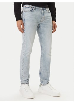 Calvin Klein Jeans Jeansy LV04RF741G Niebieski Slim Taper Fit ze sklepu MODIVO w kategorii Jeansy męskie - zdjęcie 188514128