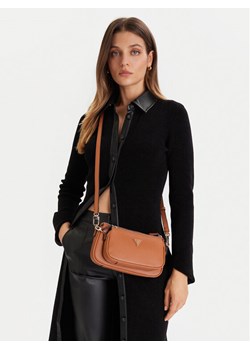 Guess Torebka Noelle II Mini HWZG96 72710 Brązowy ze sklepu MODIVO w kategorii Listonoszki - zdjęcie 188514156