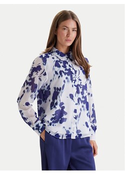 Calvin Klein Koszula LV044F123G Niebieski Relaxed Fit ze sklepu MODIVO w kategorii Koszule damskie - zdjęcie 188514166