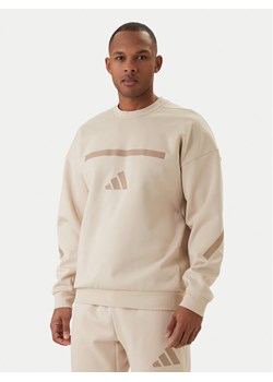 adidas Bluza Z.N.E. KE4705 Beżowy Loose Fit ze sklepu MODIVO w kategorii Bluzy męskie - zdjęcie 188514388