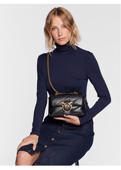 Pinko Torebka Love Mini Puff Cl PE 23 PLTT 100039 A0F2 Czarny ze sklepu MODIVO w kategorii Kopertówki - zdjęcie 188514397
