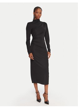 Fracomina Sukienka koktajlowa FS25WD2007W62601 Czarny Slim Fit ze sklepu MODIVO w kategorii Sukienki - zdjęcie 188514585