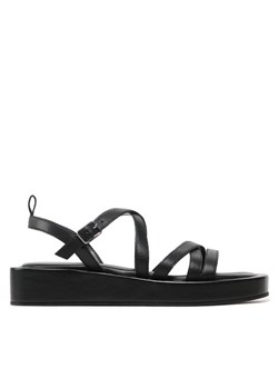 Sergio Bardi Sandały DELL-CHV-MP-02SB Czarny ze sklepu MODIVO w kategorii Sandały damskie - zdjęcie 188514588