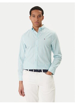 Tommy Hilfiger Koszula MW0MW42440 Zielony Regular Fit ze sklepu MODIVO w kategorii Koszule męskie - zdjęcie 188514616