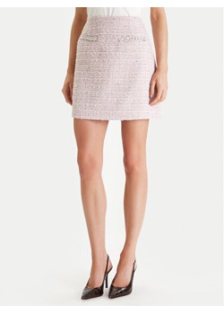 Guess Spódnica mini W6RD56 WJ632 Różowy Regular Fit ze sklepu MODIVO w kategorii Spódnice - zdjęcie 188514676