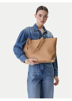 LOVE MOSCHINO Torebka JC4121PP1OLT0104 Beżowy ze sklepu MODIVO w kategorii Torby Shopper bag - zdjęcie 188514688