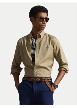 Polo Ralph Lauren Koszula 710B20512001 Beżowy Custom Fit ze sklepu MODIVO w kategorii Koszule męskie - zdjęcie 188514695