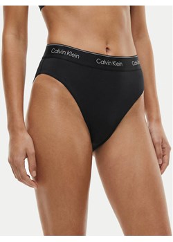Calvin Klein Swimwear Dół od bikini LV00Q61132 Czarny ze sklepu MODIVO w kategorii Stroje kąpielowe - zdjęcie 188514715