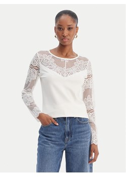 Morgan Bluzka 261-TCLARA Biały Regular Fit ze sklepu MODIVO w kategorii Bluzki damskie - zdjęcie 188514826