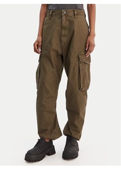 G-Star Raw Spodnie materiałowe D28756-D388 Zielony Boyfriend Fit ze sklepu MODIVO w kategorii Spodnie damskie - zdjęcie 188515025