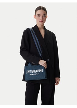 LOVE MOSCHINO Torebka JC4055PP1OLG170A Niebieski ze sklepu MODIVO w kategorii Kuferki - zdjęcie 188515086