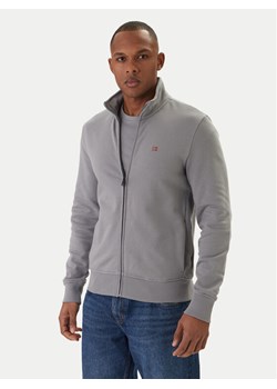 Napapijri Bluza Balis NP0A4HHW Szary Regular Fit ze sklepu MODIVO w kategorii Bluzy męskie - zdjęcie 188515089