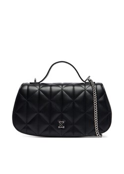 Calvin Klein Torebka Quilted Top Handle Chain Bag LV04F3410G Czarny ze sklepu MODIVO w kategorii Kopertówki - zdjęcie 188515248
